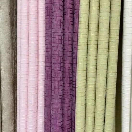 Rideau en lin avec nœud en bambou, tissu Jacquard en coton et lin, pour salon et chambre à coucher, simplicité moderne